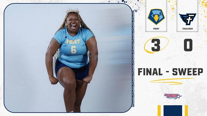 Skyhawks Sweep Eagles on Senior Night