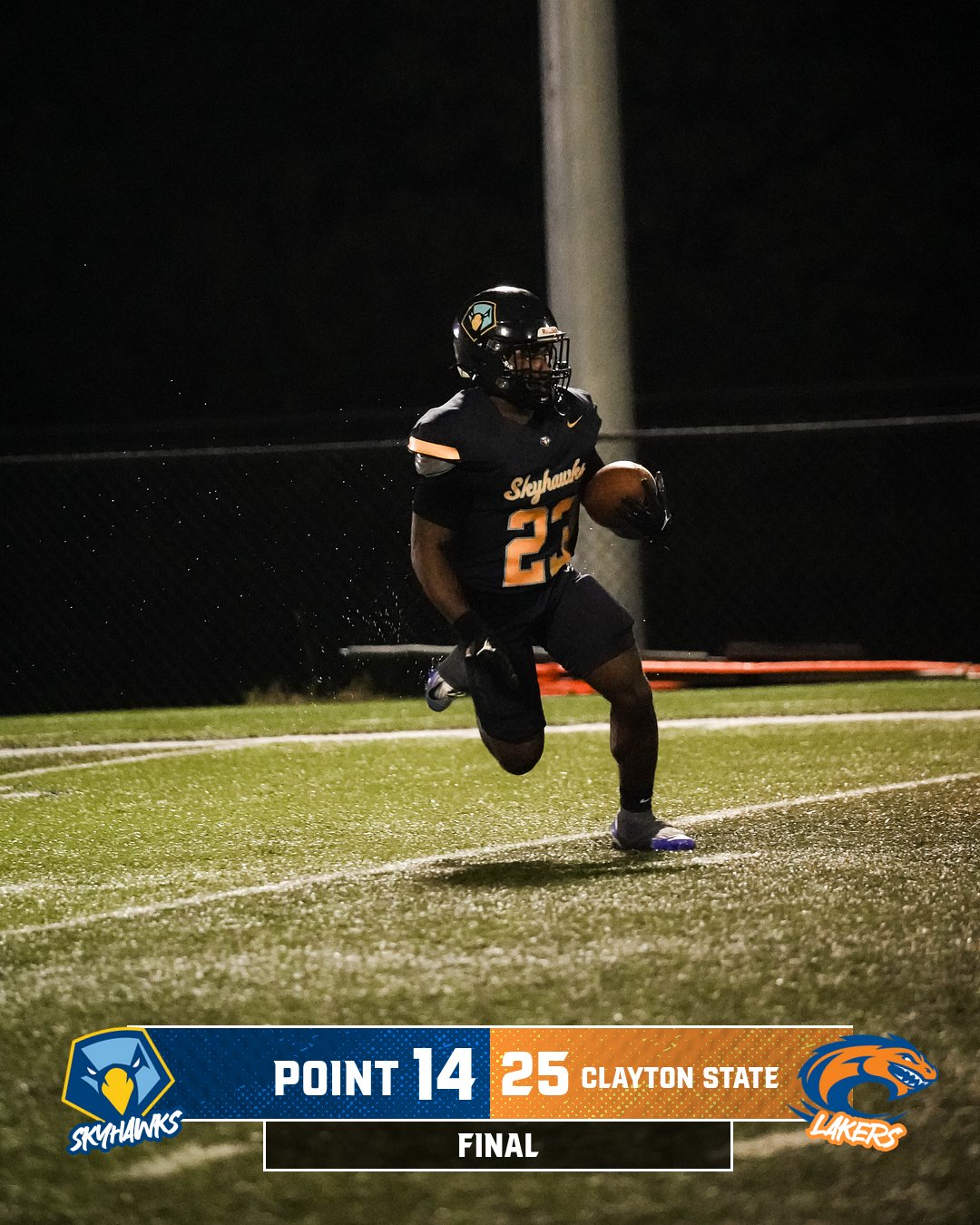 Skyhawks Fall in Heartbreaker at Home