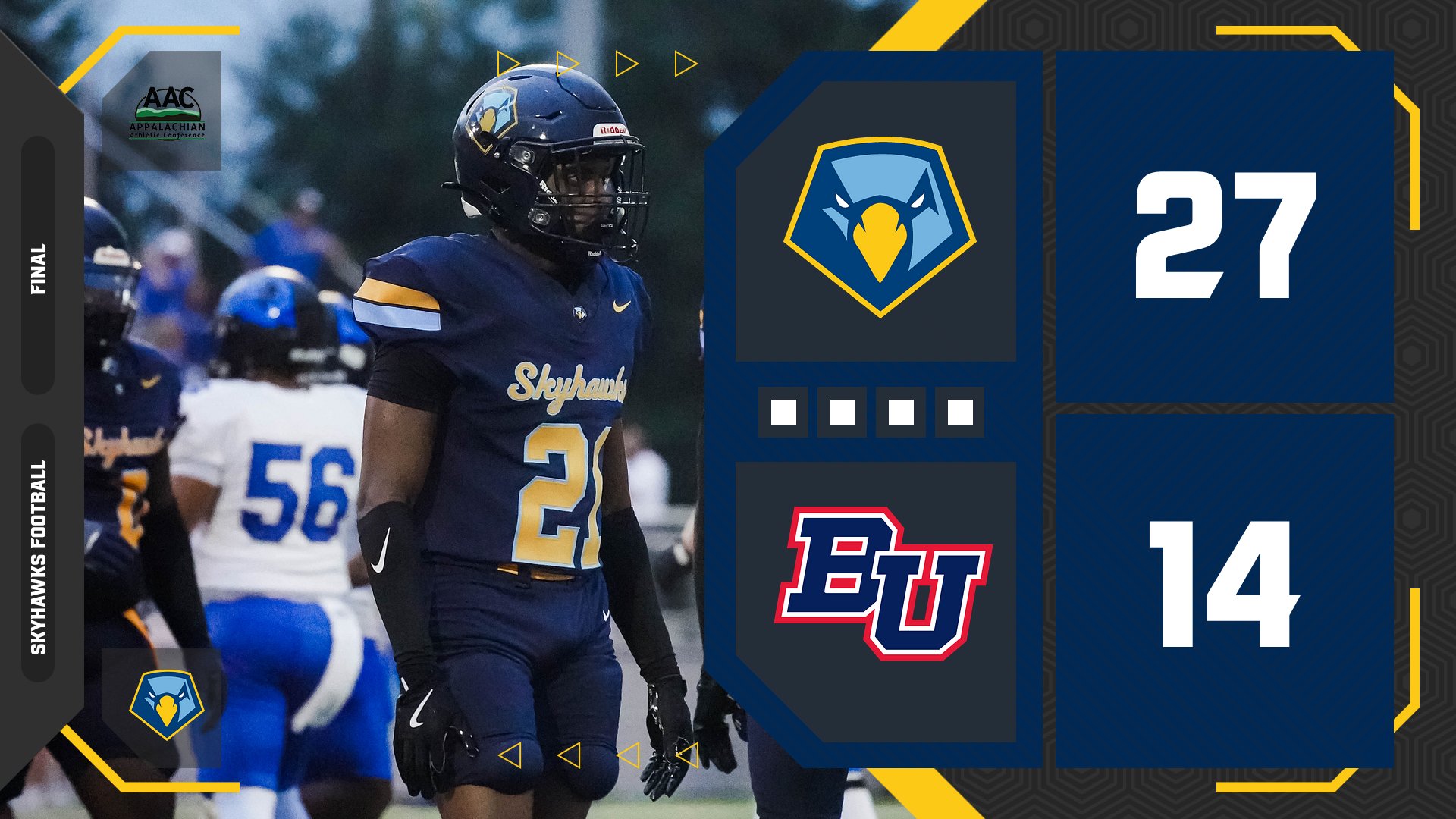 Skyhawks Get Big Conference Win Against Bluefield