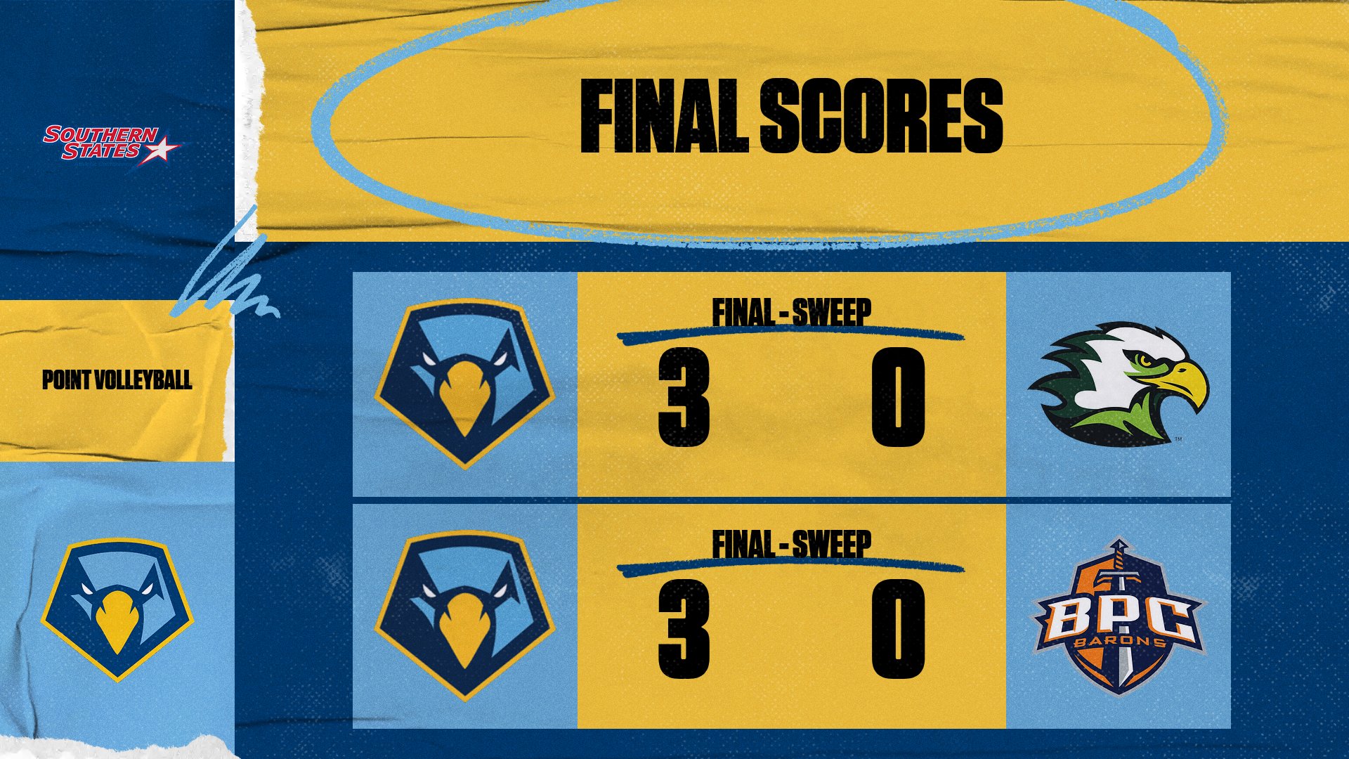 Skyhawks Sweep the Weekend with Two Conference Wins