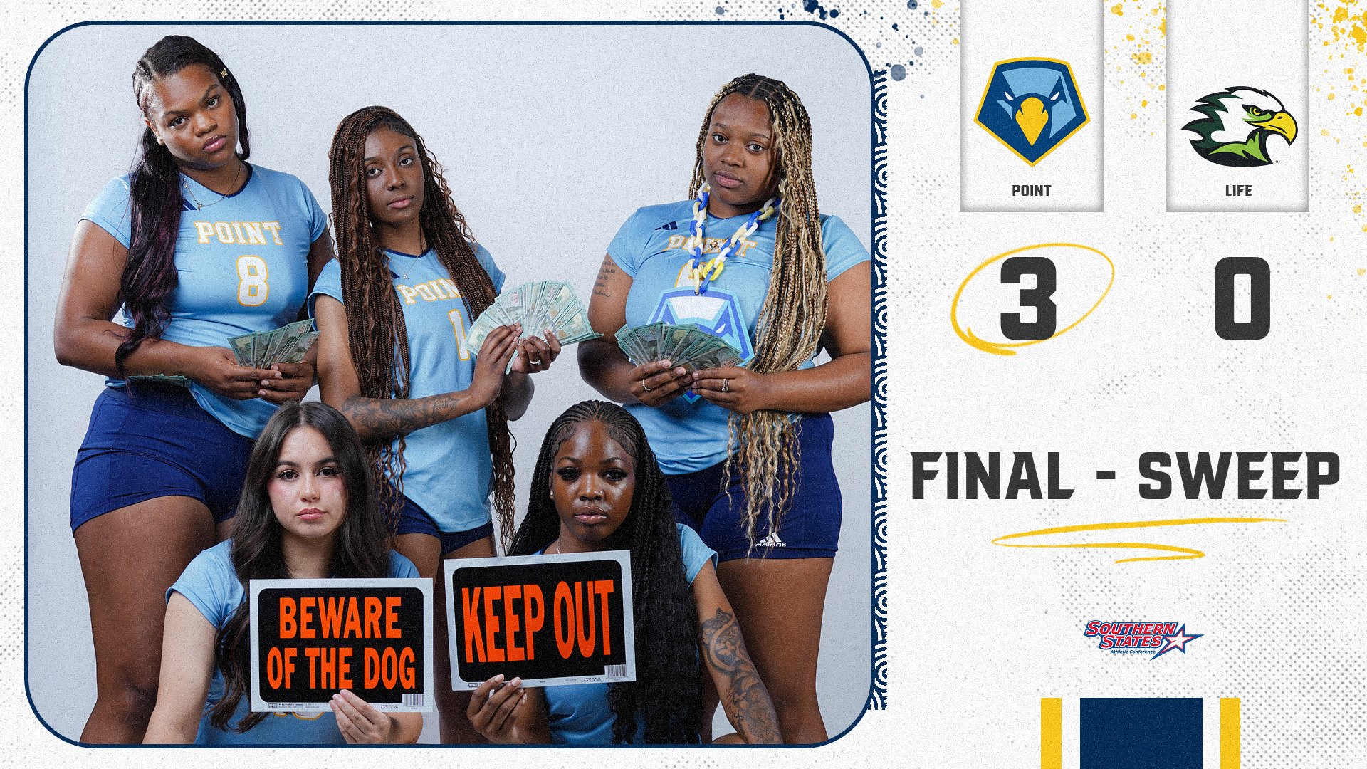 Skyhawks Sweep Life on the Road