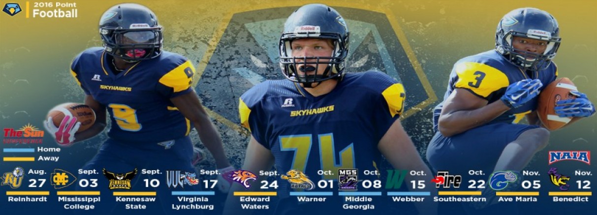 Skyhawks Release 2016 Football Schedule