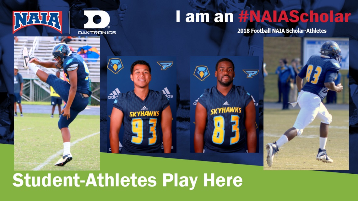 Point's Ned Avies and Chris Watts Earn Daktronics-NAIA Football Scholar-Athlete Honors