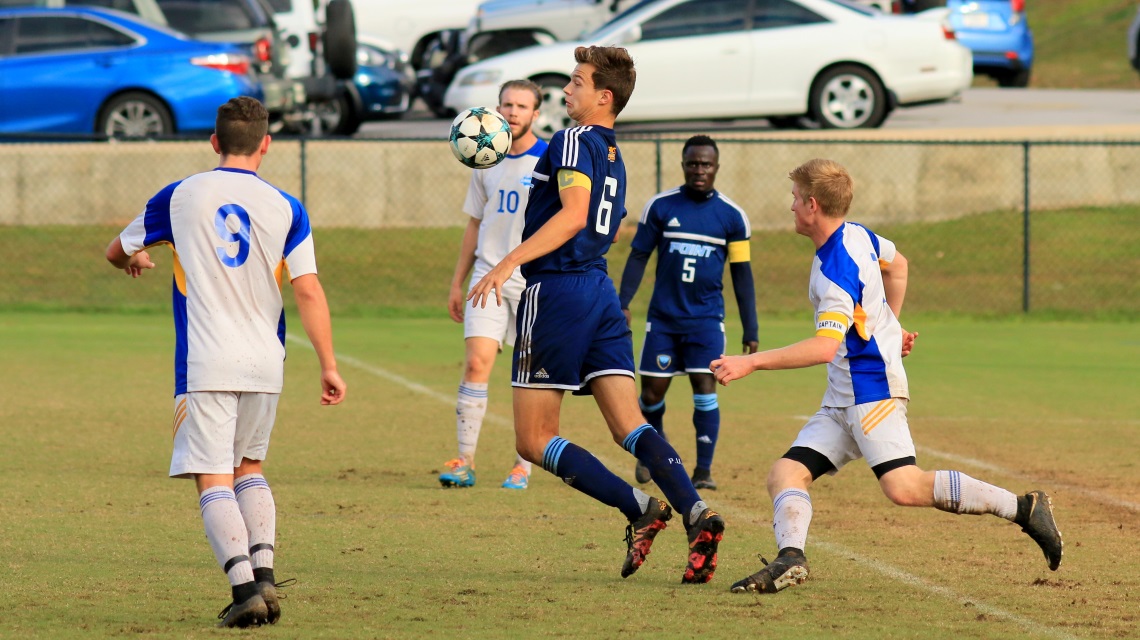 Bryan Advances to AAC Men's Soccer Finals with 4-1 Win at Point