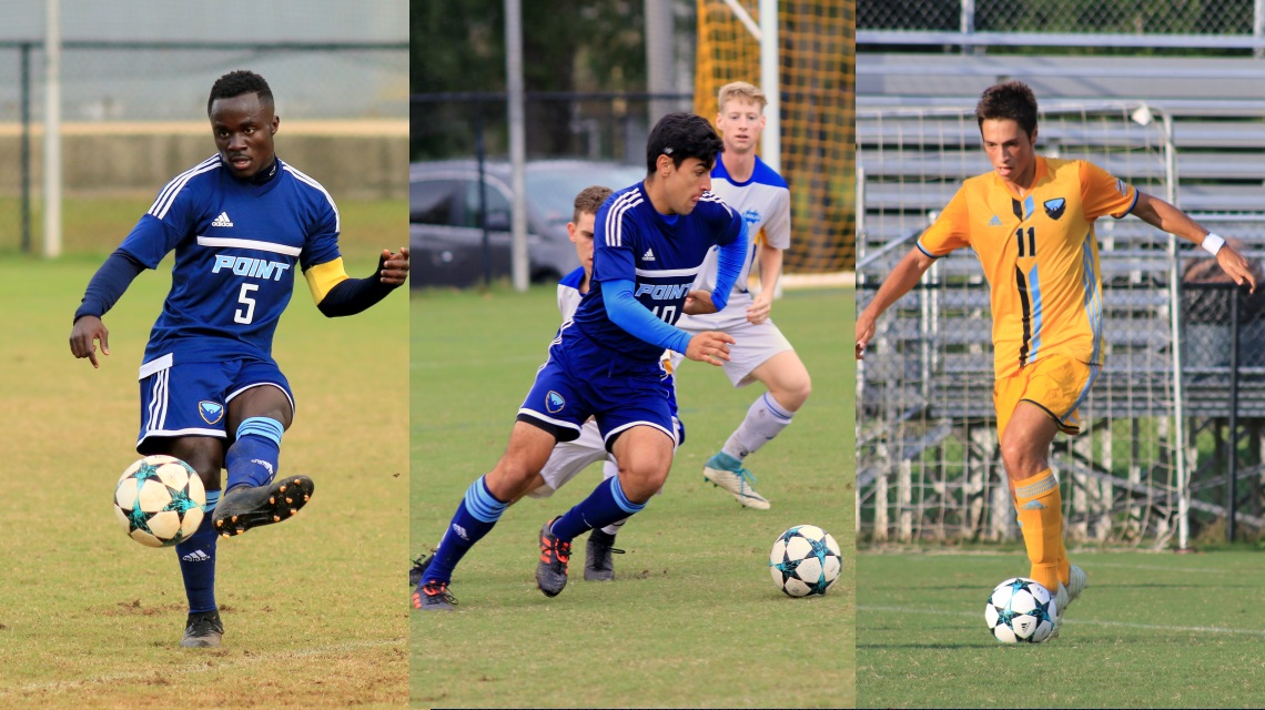 All-Conference Award Winners for Point Men's Soccer Announced