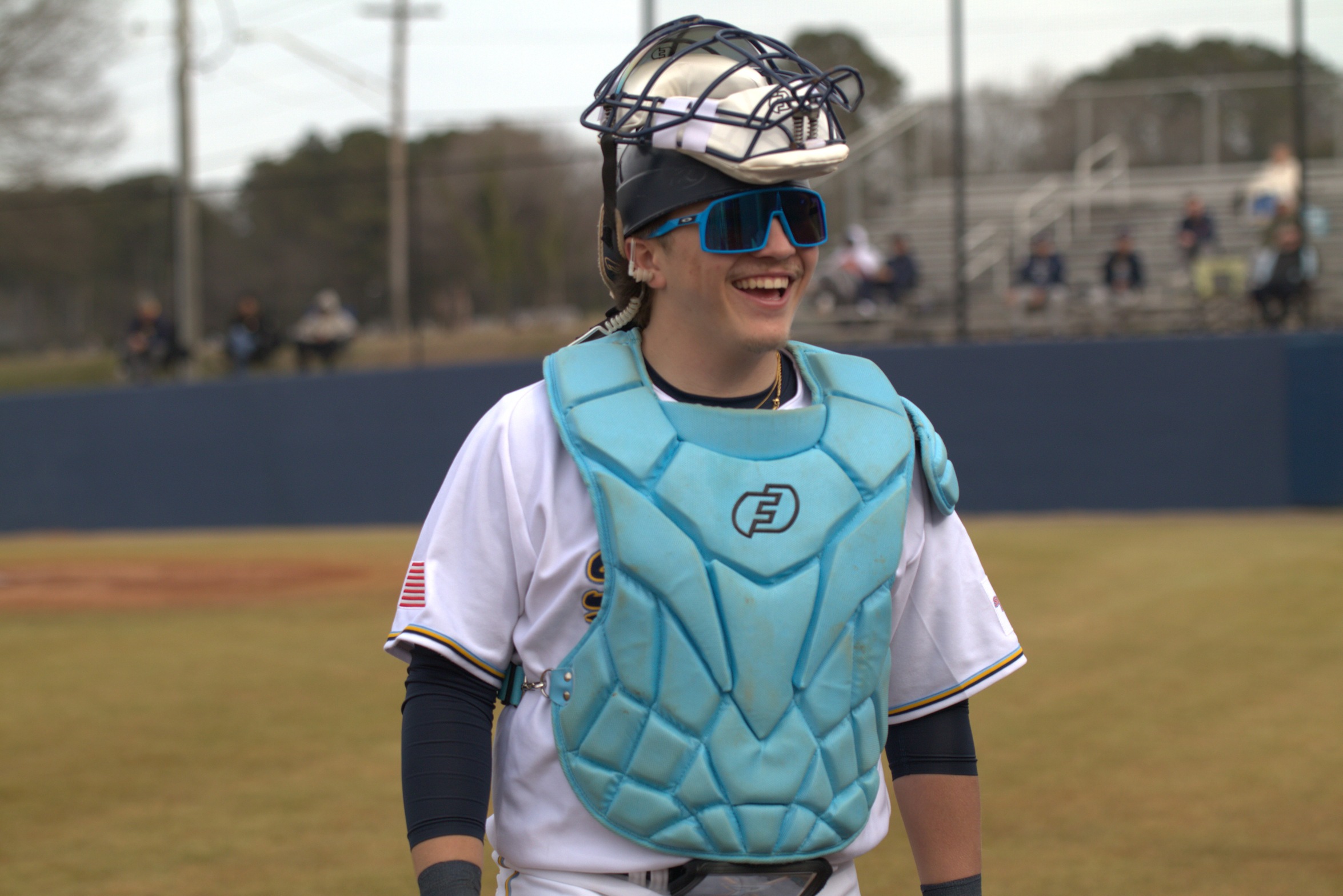 Skyhawks Secure First Conference Series Win with Split Doubleheader