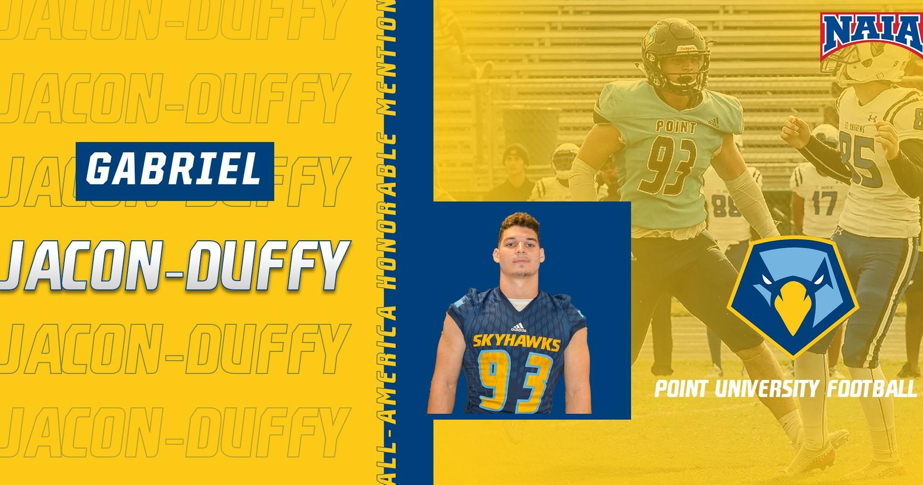 Jacon-Duffy earns All-America honorable mention