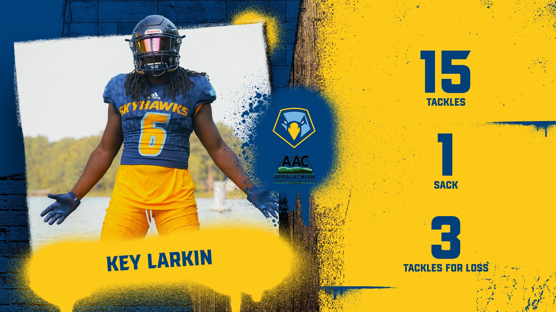 Key Larkin earns his second AAC Defensive Player of the Week honors