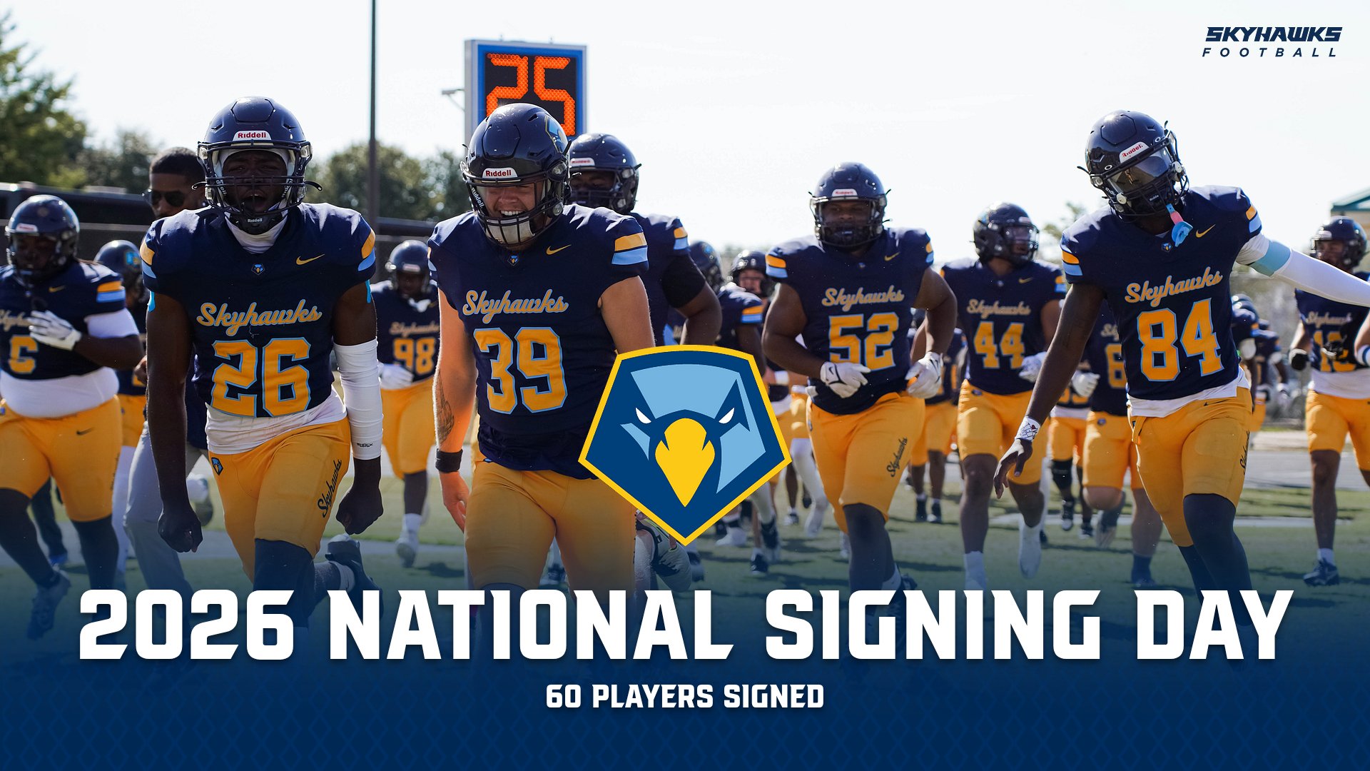 Skyhawks Football Welcomes 2026 Signing Class