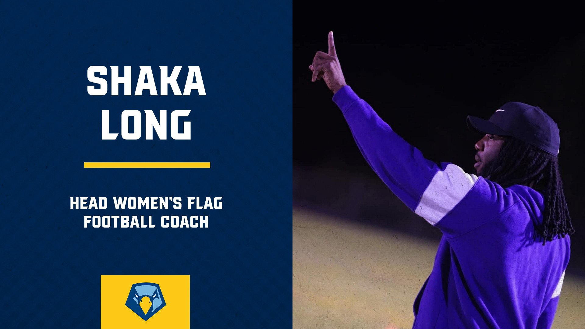 Point University Welcomes Shaka Long as Head Women's Flag Football Coach