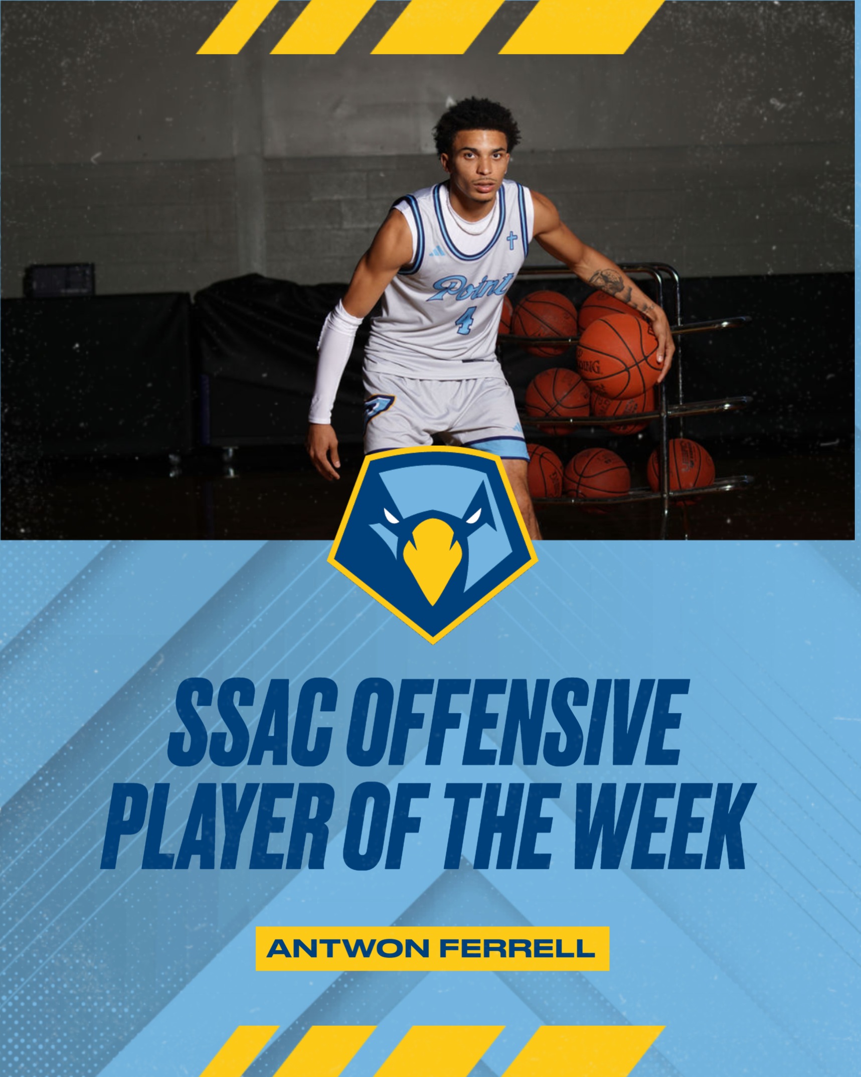 Antwon Ferrell&rsquo;s stellar Point debut earns him SSAC Offensive Player of the Week