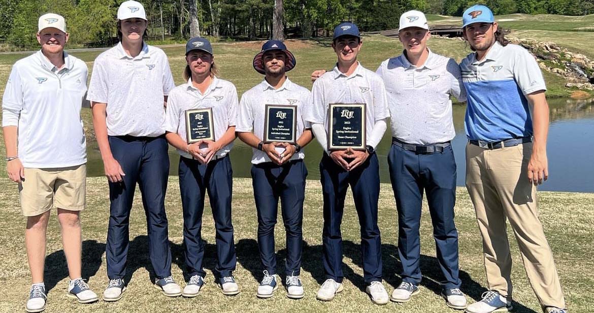 Momentum picking up for Men&rsquo;s Golf as the Skyhawks win the Eagle Spring Invite