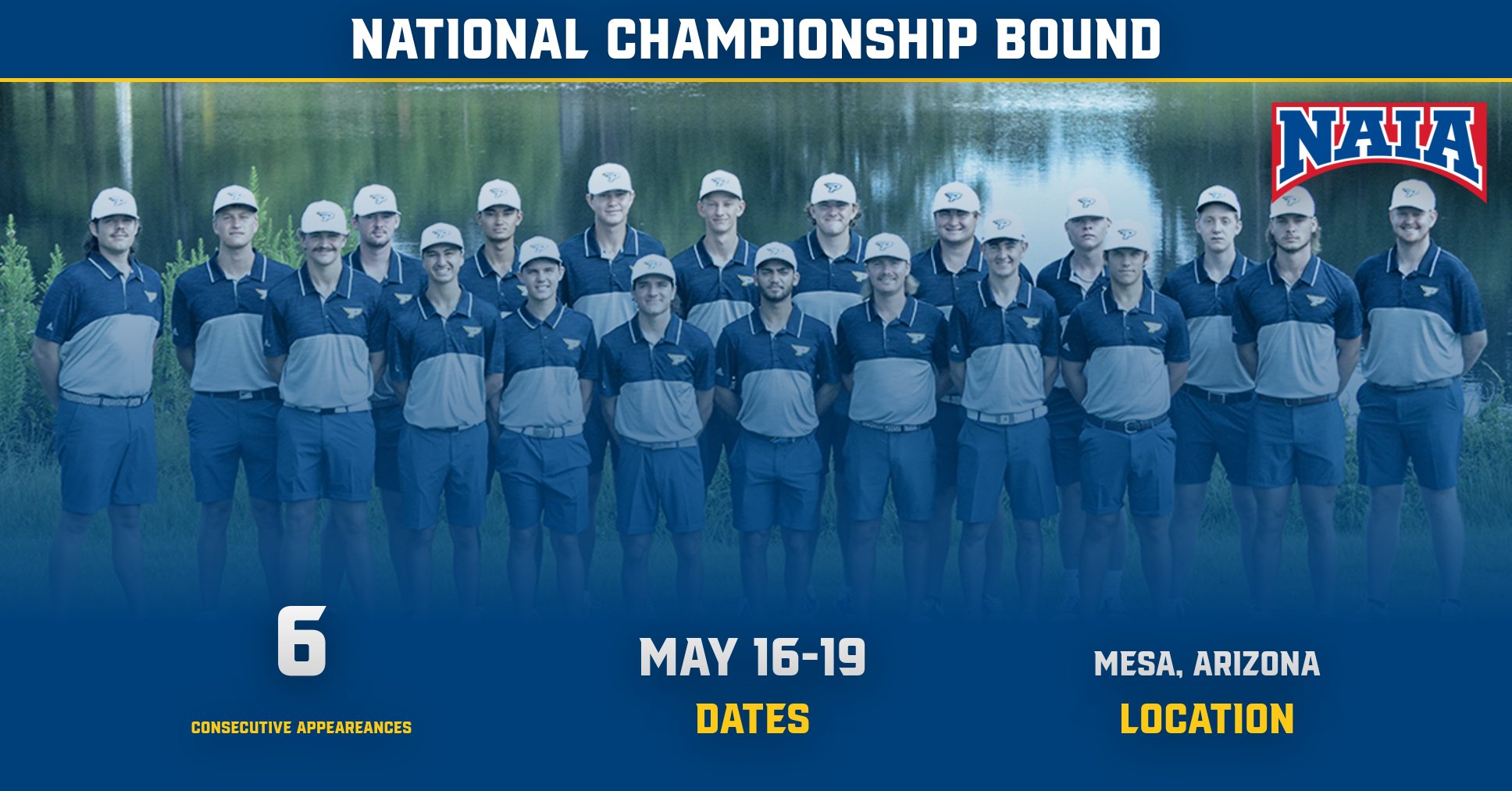Men&rsquo;s Golf gearing up for their Sixth Consecutive National Championship appearance