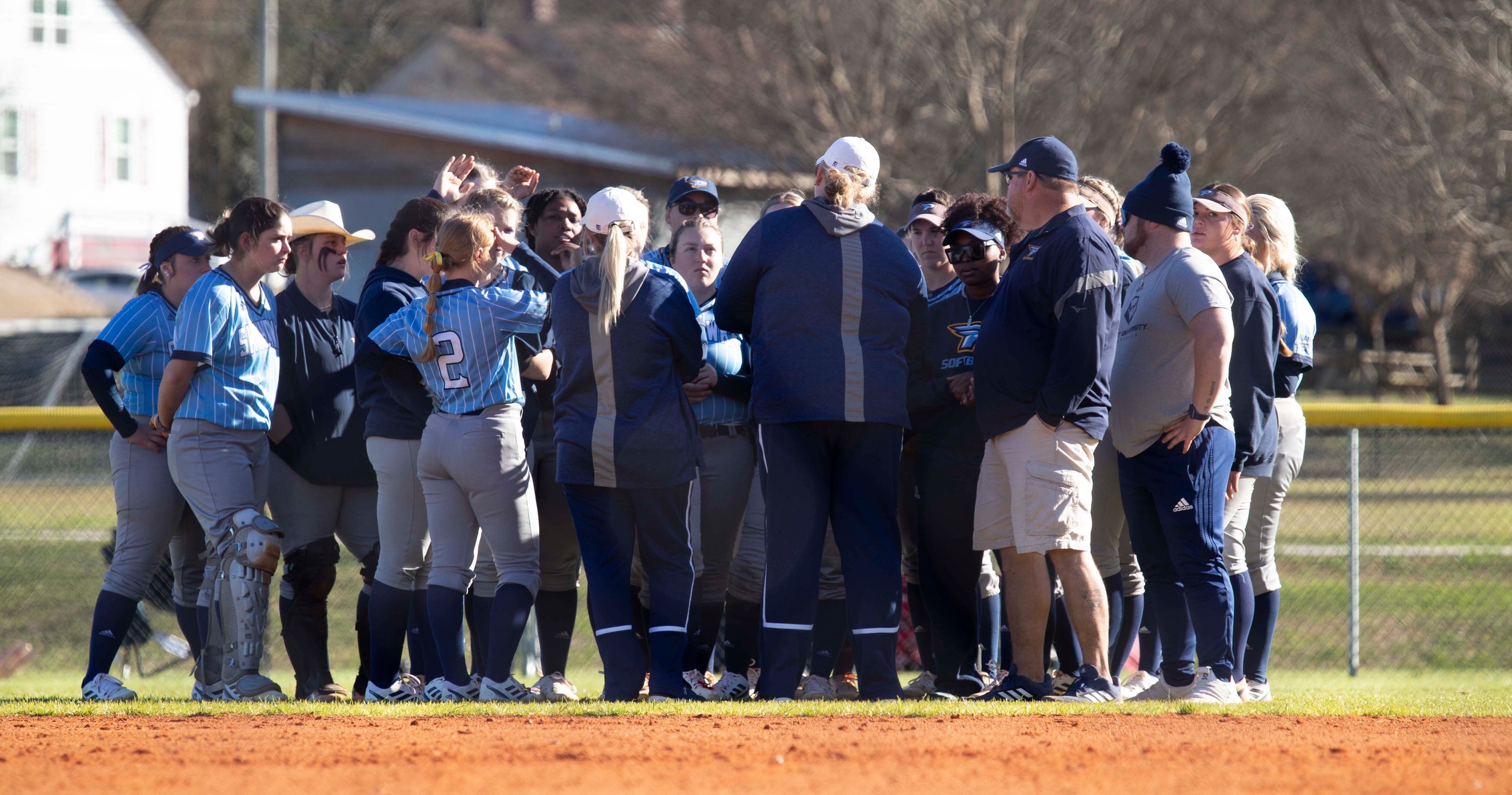 Skyhawks lose afternoon doubleheader at Brenau