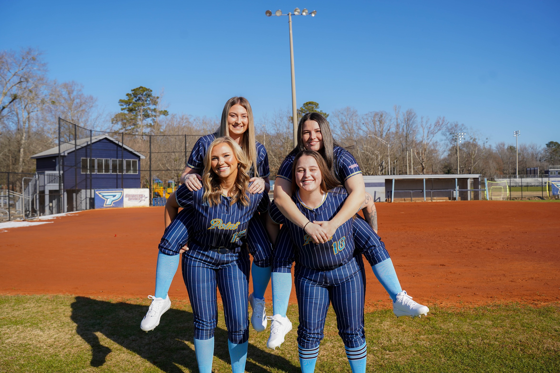 Point University Women's Softball Stumbles Against Bryan College in Non-Conference Battle