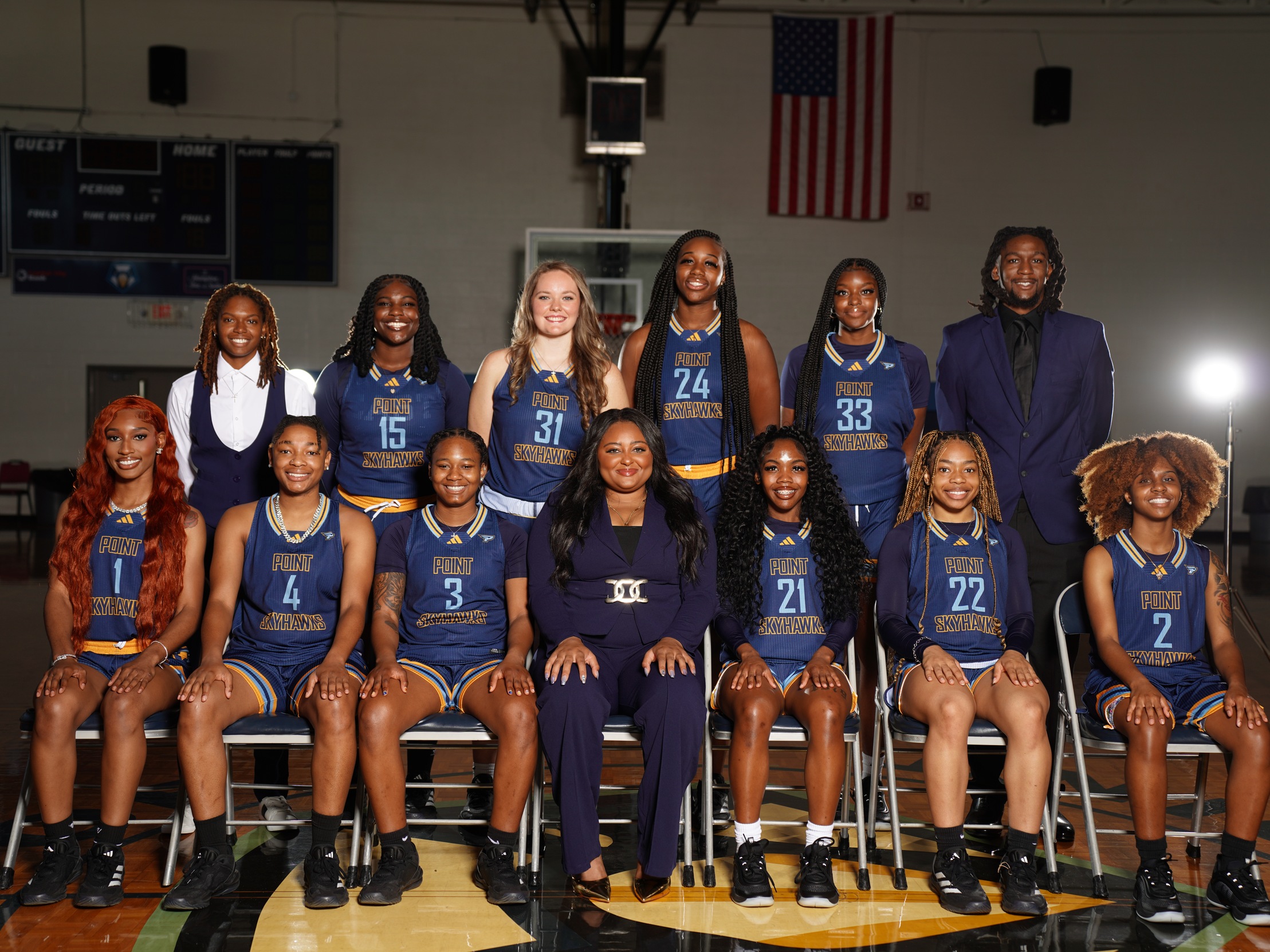 Point Women's Basketball Ends Season to Blue Mountain in SSAC Tournament Play-In