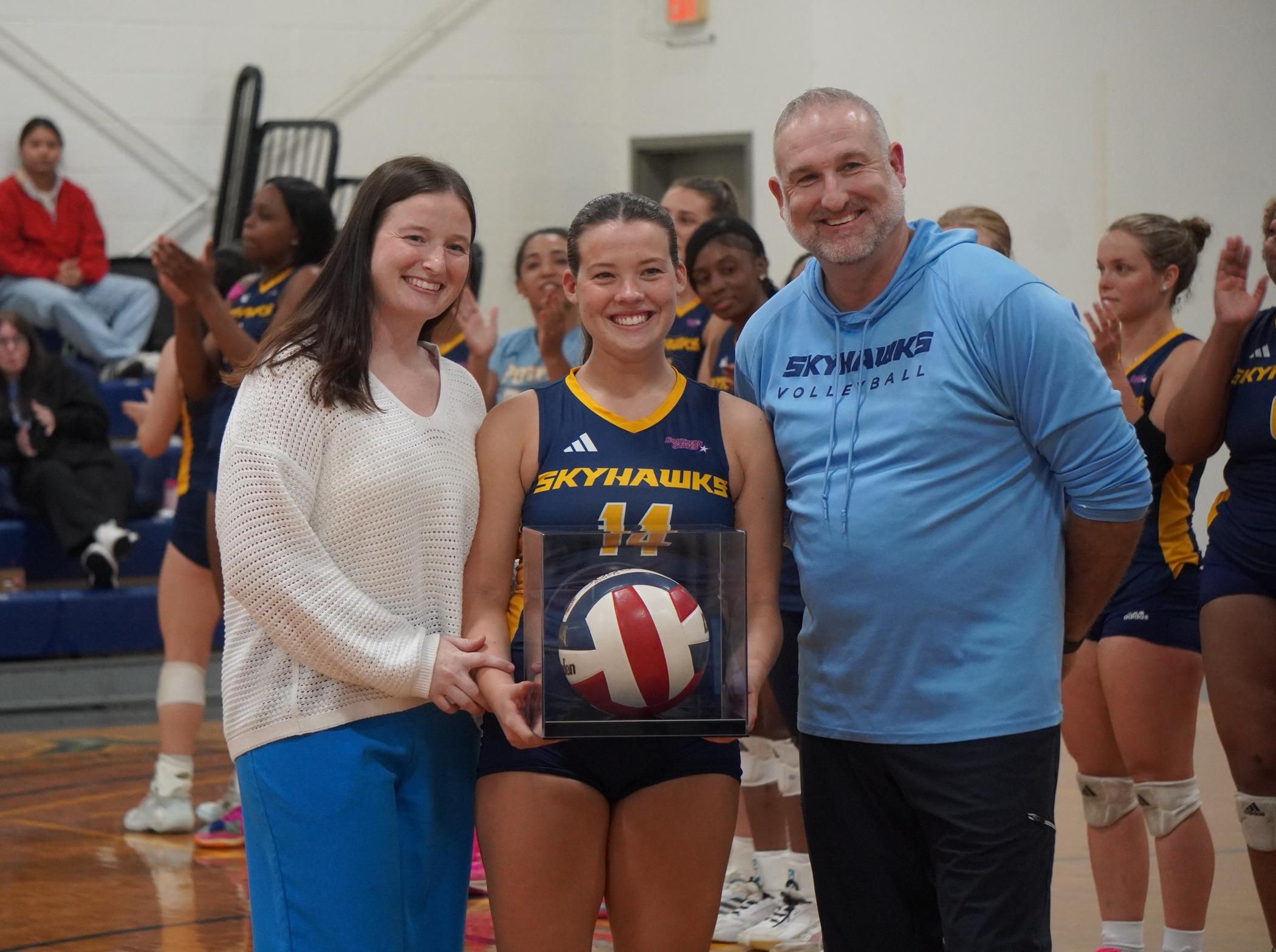 Skyhawks Sweep Regular Season Finale Tri- Match